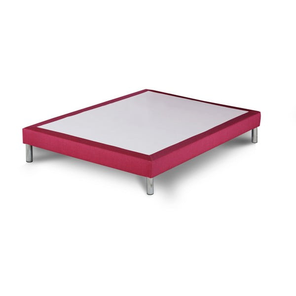 Różowe łóżko kontynentalne Stella Cadente Maison, 140x200 cm