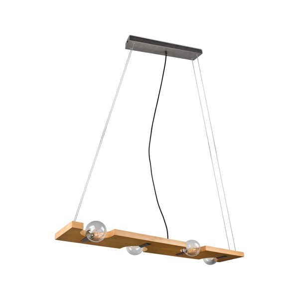 Lampa wisząca w naturalnym kolorze Tailor – Trio-image-2