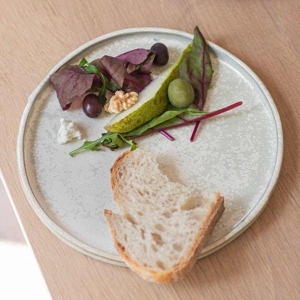 Białe kamienne talerze zestaw 2 szt. ø 20 cm Sand Grain – Mette Ditmer Denmark-image-4