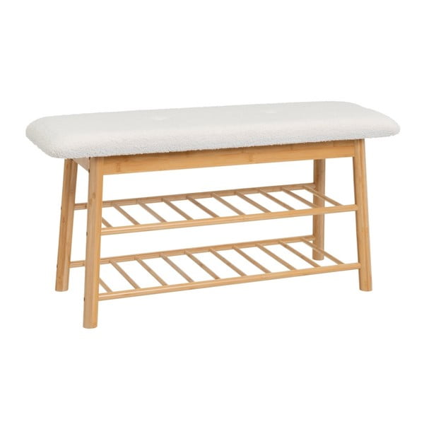 Biało-naturalna ławka – Casa Selección
