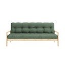 Zielona rozkładana sofa 205 cm Knob – Karup Design