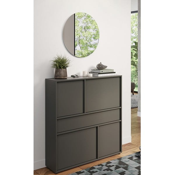 Antracytowy zestaw do przedpokoju Ameca 2.0 – Germania-image-1