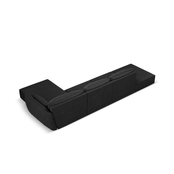 Ciemnoszary narożnik (prawostronny) Vanda – Mazzini Sofas-image-3