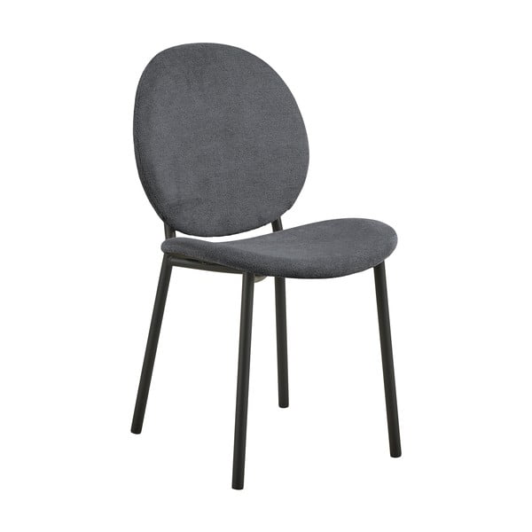 Antracytowe krzesło Cliff – Actona