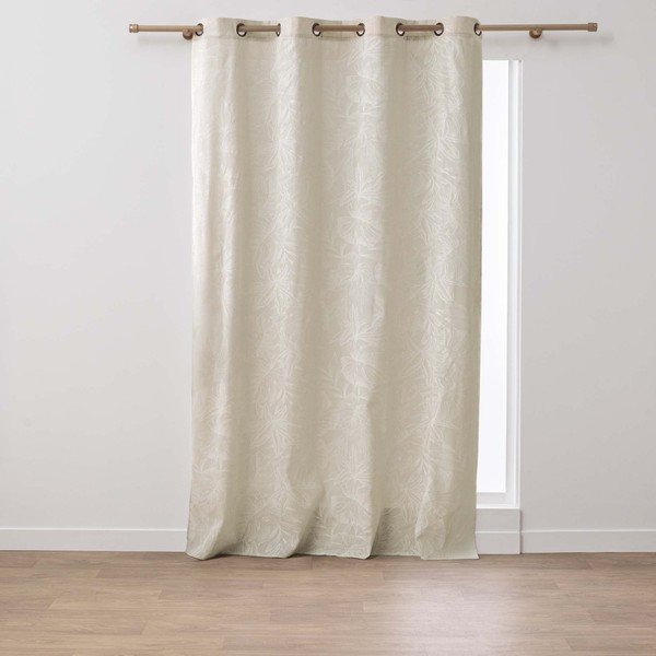 Kremowa zasłona 140x240 cm Lorenza – douceur d'intérieur