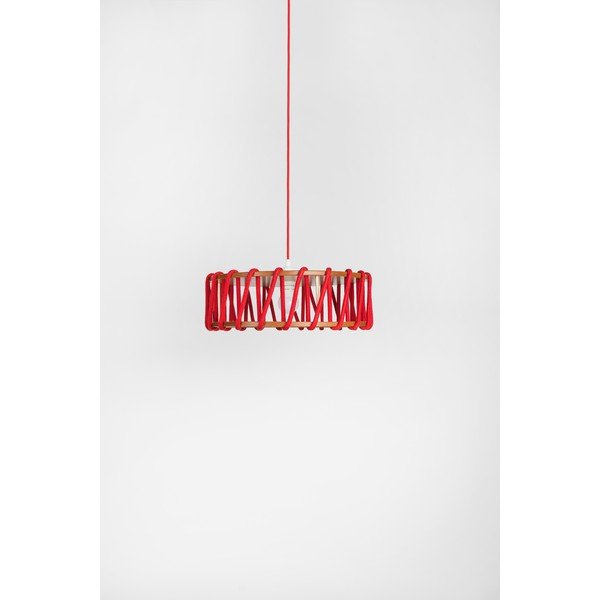 Czerwona lampa wisząca EMKO Macaron, ø 45 cm-image-1