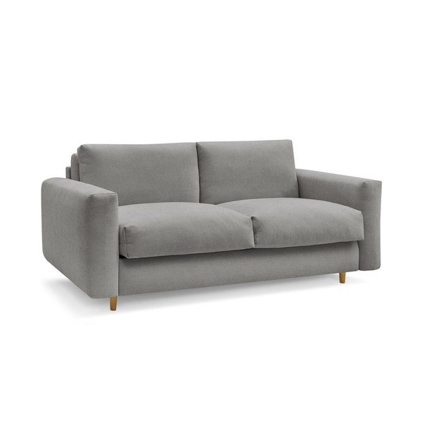 Szara sofa do spania/rozkładana 220 cm Cocoone – Bobochic Paris-image-2