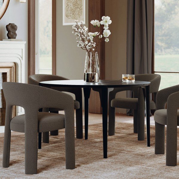 Okrągły stół w dekorze jesionu ø 122 cm Paragon – DAN-FORM Denmark-image-2