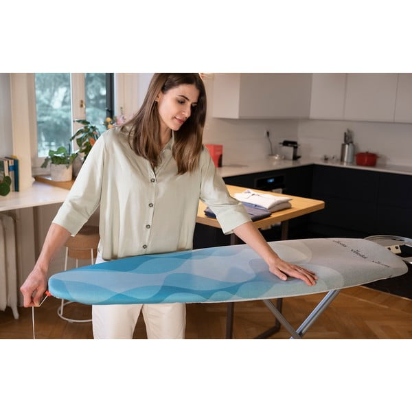 Niebiesko-szary pokrowiec na deskę do prasowania Vileda Ultra Fresh-image-2