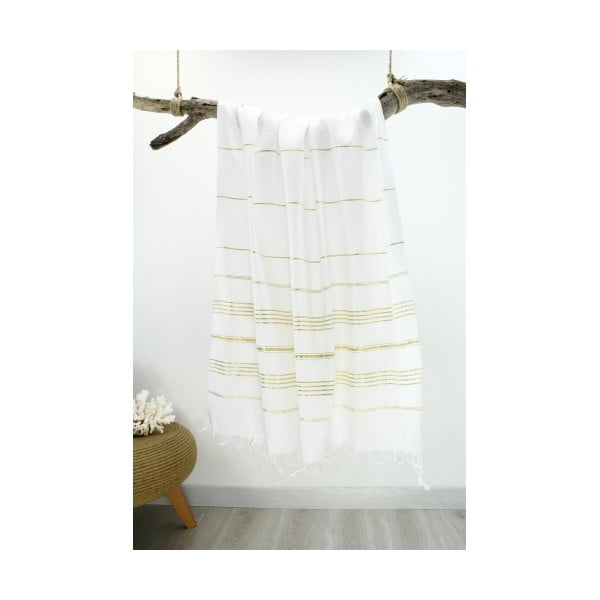 Ręcznik hammam Classic Style Gold, 100x180 cm