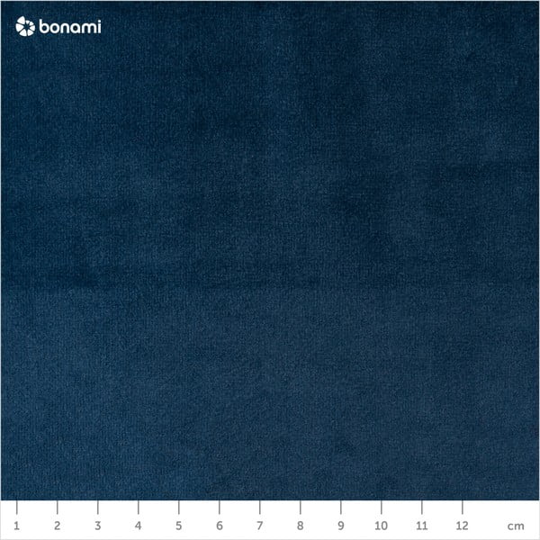 Ciemnoniebieska aksamitna sofa Mazzini Sofas Benito, 158 cm-image-1