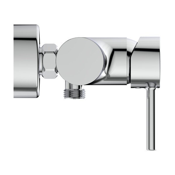 Prysznicowa bateria ścienna w kolorze srebra z połyskiem Ceraline – Ideal Standard-image-4