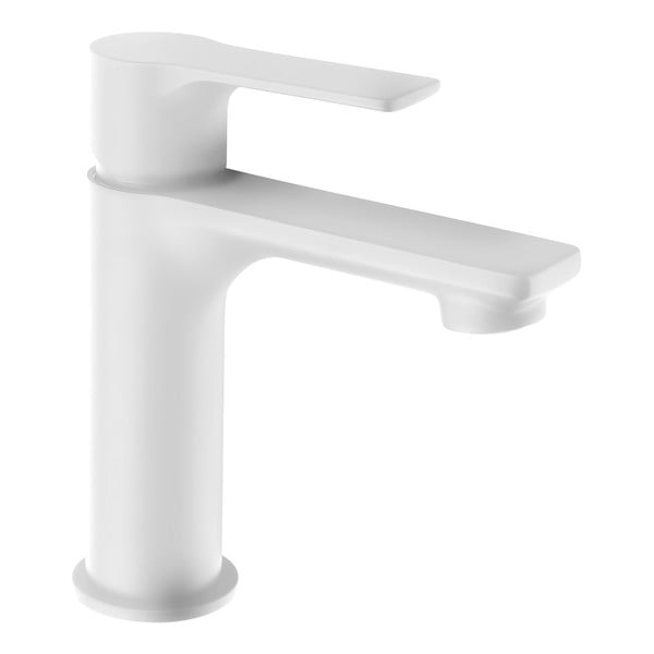 Biała bateria umywalkowa stojąca Pax – Sapho