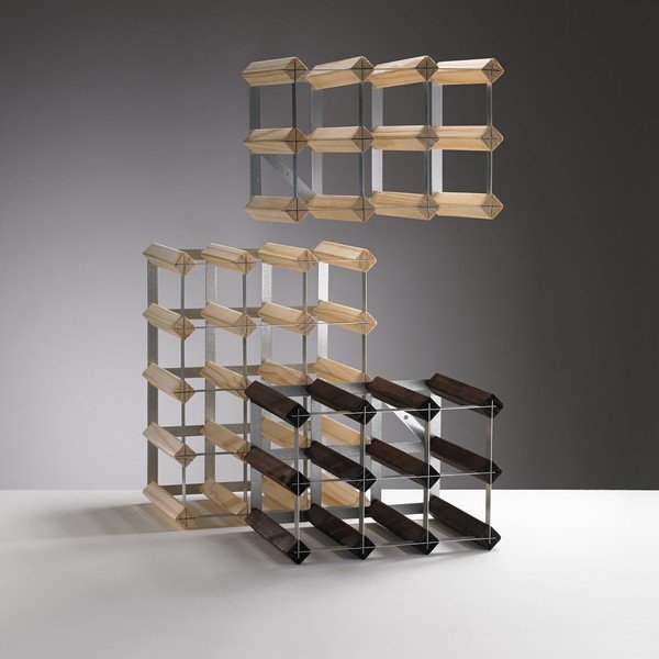 Stojak na wino z drewna dębowego na 30 butelek – RTA-image-1