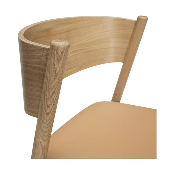Dębowe krzesła do jadalni Oblique - Hübsch-image-4