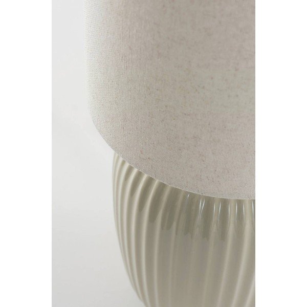 Beżowa lampa stołowa ceramiczna (wysokość 41,5 cm) Karlsson – Jotex-image-3