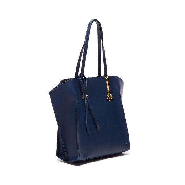 Skórzana torebka Tote 388 Blu-image-1