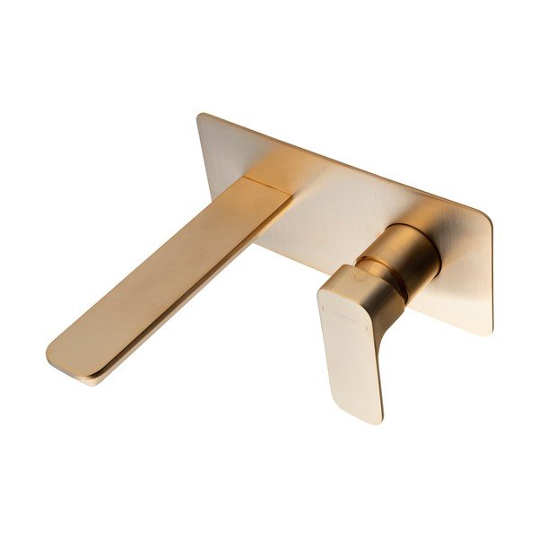 Bateria umywalkowa podtynkowa w kolorze złota (1 otwór) Spy – Sapho-image-2