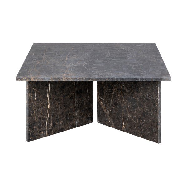 Czarny marmurowy stolik 90x90 cm Vega – Actona-image-2