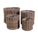 Wiklinowe osłonki na doniczki zestaw 4 szt. ø 40 cm Bogor – House Nordic
