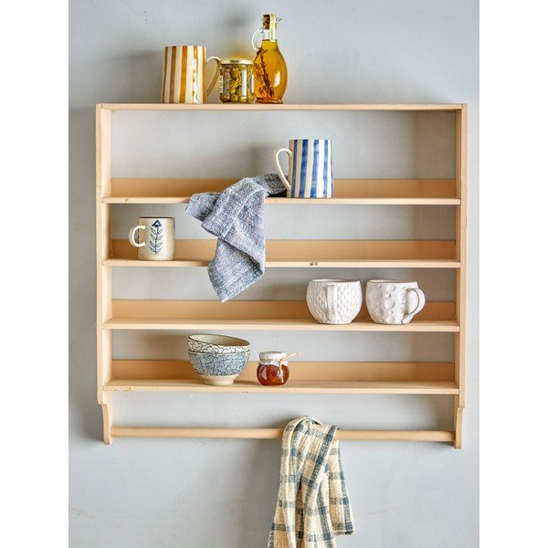 Wielopoziomowa półka z litego drewna jodłowego 70 cm Sal – Bloomingville-image-3