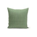 Zielono-beżowa poszewka na poduszkę Kate Louise Stripes, 45x45 cm