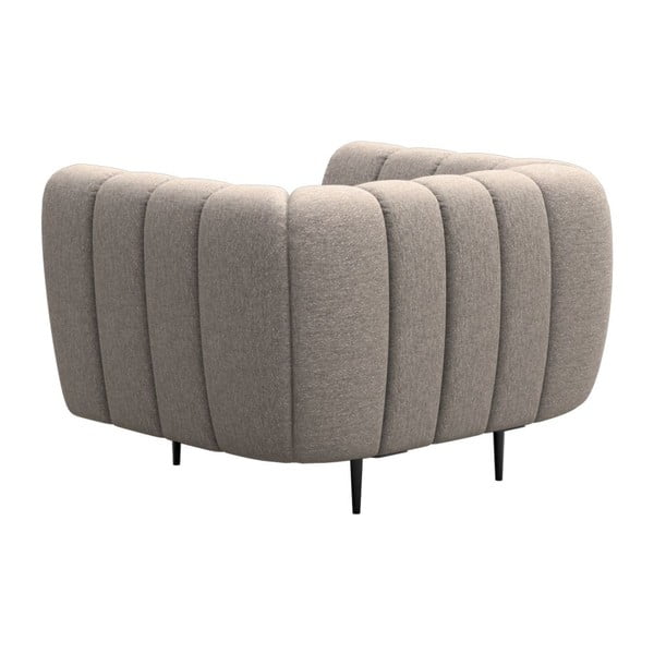 Beżowy fotel Shel – Ghado-image-3