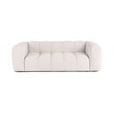 Kremowa aksamitna sofa 225 cm Cube – Bonami Selection