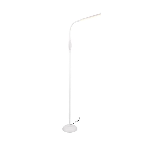 Biała lampa stojąca LED (wys. 145 cm) Toro – Trio