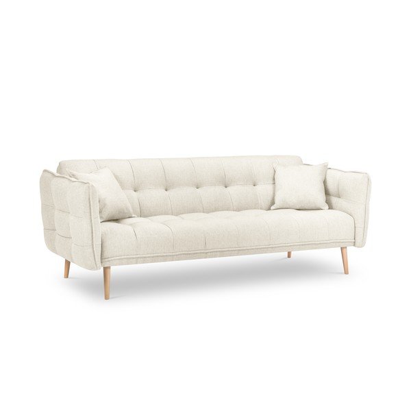 Kremowa sofa rozkładana Mazzini Sofas Canna-image-2