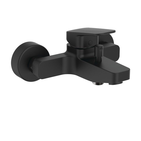 Czarna wannowa bateria ścienna Ceraplan – Ideal Standard