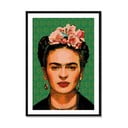 Tablica ścienna z drewna samba Madre Selva Frida Draw, 40x60 cm