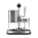 Solniczka i pieprzniczka ze stojakiem Soho – Vialli Design