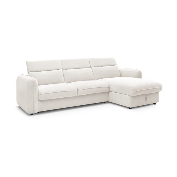 Biały rozkładany narożnik (strona zmienna) Achille – Bobochic Paris-image-4