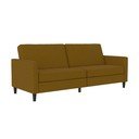 Żółta rozkładana sofa 86 cm Presley – Støraa