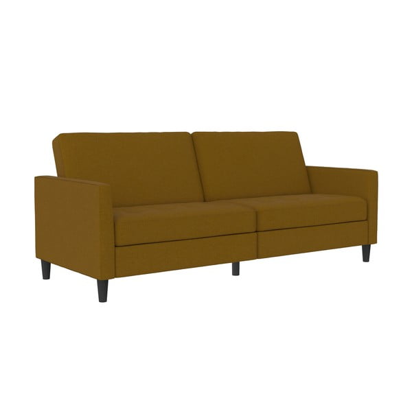 Żółta rozkładana sofa 86 cm Presley – Støraa