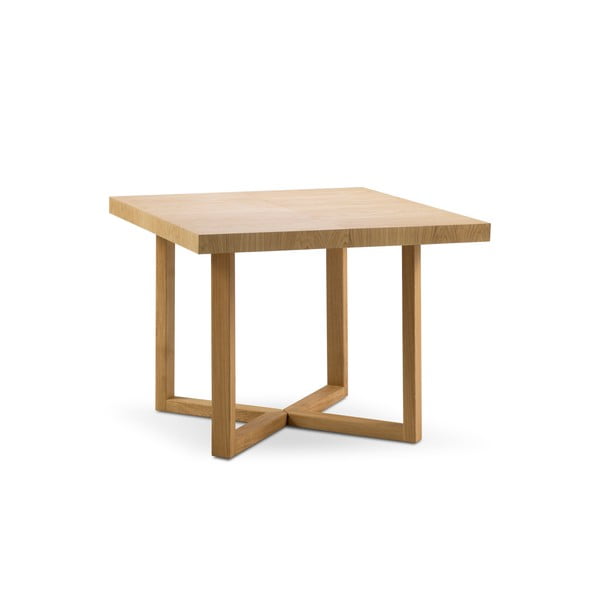 Stół rozkładany z litego drewna dębowego Windsor & Co Sofas Skarde, ø 100 cm