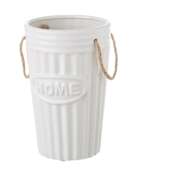 Biały wazon ceramiczny Unimasa
