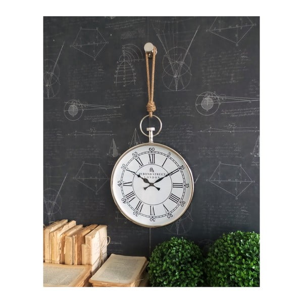 Zegar wiszący Orchidea Milano Wall Clock London City Puro, ⌀ 30 cm