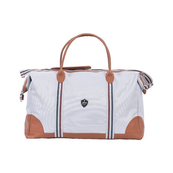 Jasnoszara torba podróżna GENTLEMAN FARMER Soul, 96 l