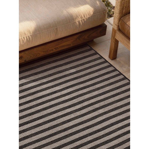 Czarny/kremowy dywan odpowiedni na zewnątrz 160x230 cm Haringey Linley – Ted Baker-image-3