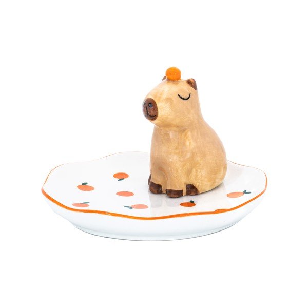 Talerzyk na biżuterię ceramiczny Capybara – Sass & Belle