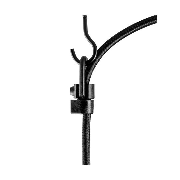 Biała lampa wisząca z 3 kloszami i oprawką w czarnym kolorze Sotto Luce TSUKI-image-2