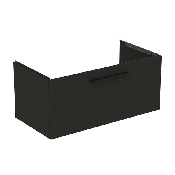 Antracytowa wisząca szafka pod umywalkę 100x44 cm i.Life B – Ideal Standard-image-3