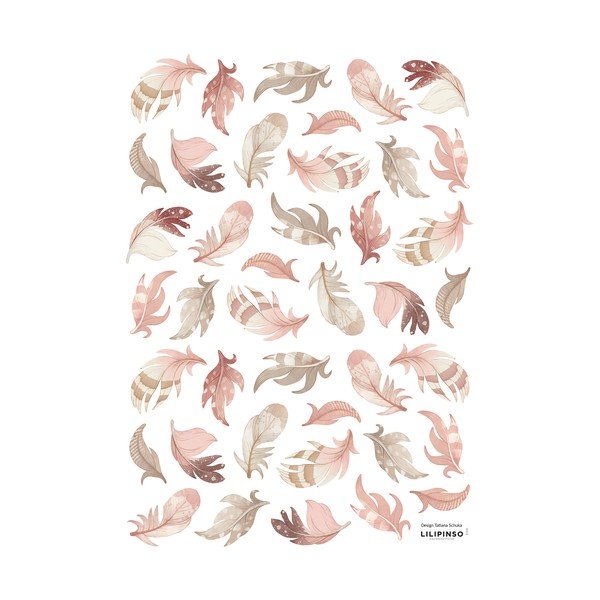 Naklejki dziecięce 30x42 cm Feathers – Lilipinso