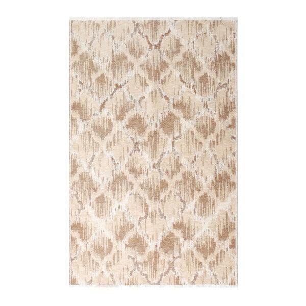 Oboustranný brązowo-beżowy dywan Vitaus Camila, 77x200 cm