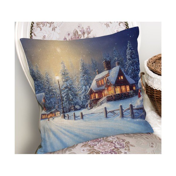 Poszewka na poduszkę ze świątecznym motywem 43x43 cm – Mila Home-image-2