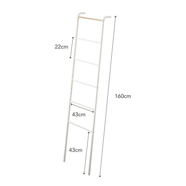 Biały wieszak/drabina YAMAZAKI Tower Ladder-image-2