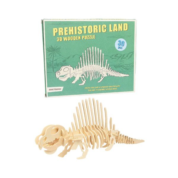 Drewniane 3D puzzle dinozaur Rex London Dimetrodon