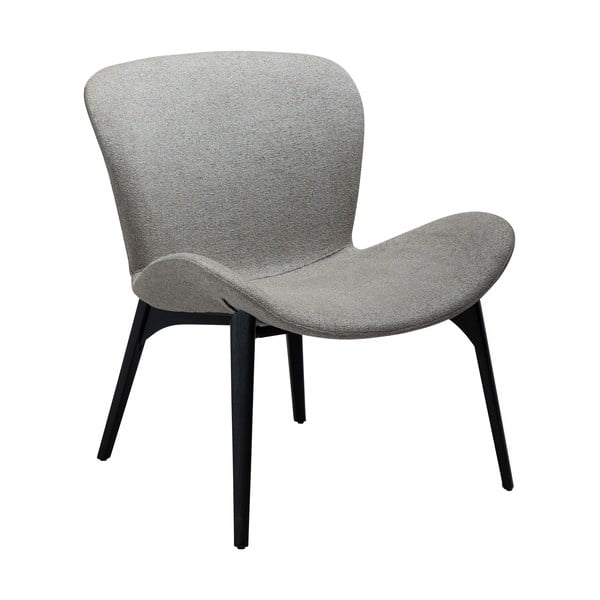 Szary fotel z materiału bouclé Paragon – DAN-FORM Denmark